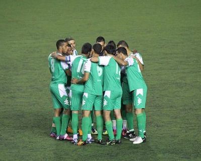 لاعبو الظاهرية بعد تحقيق الفوز