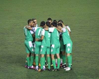 لاعبو الظاهرية بعد تحقيق الفوز