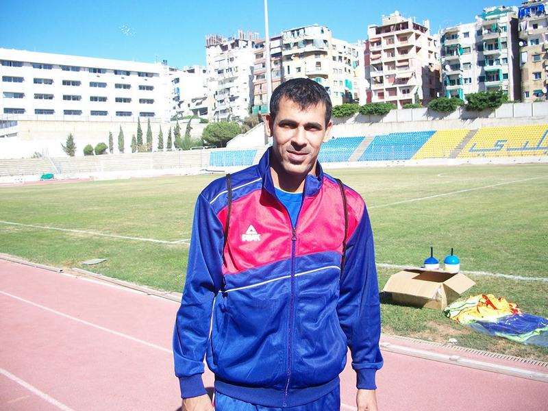 يونس محمود في ملعب بيروت البلدي اليوم