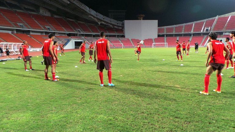 من تدريبات البحرين في بانكوك