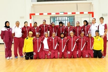 منتخب قطر الفائز بلقب البطولة