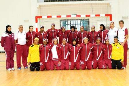 منتخب قطر الفائز بلقب البطولة