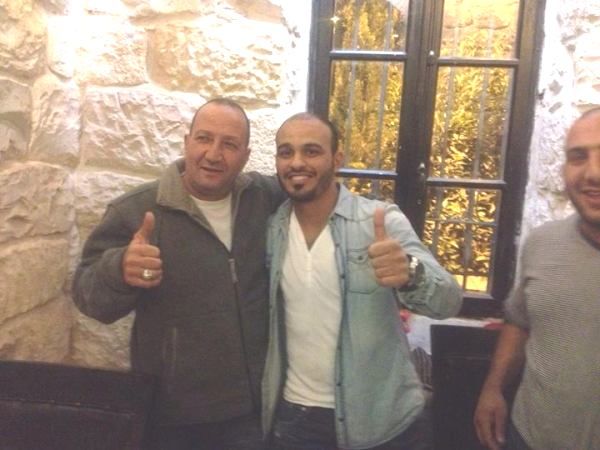  اسماعيل العمور مع رئيس المكبر