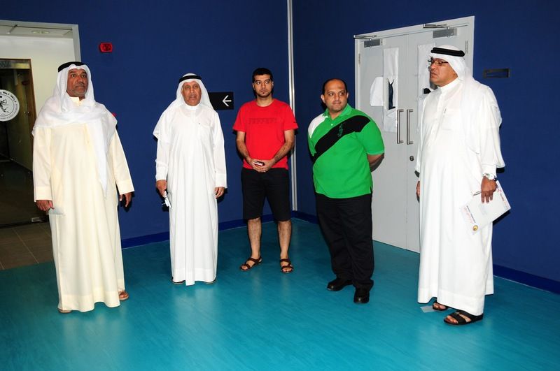 جانب من الزيارات المكوكية للاتحاد الآسيوي الى البحرين