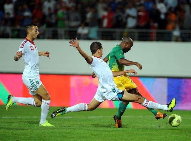 من لقاءحسنية أغادير وشبيبة القبائل 