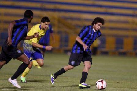 جانب من ودية النصر والتعاون