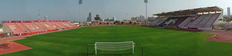 ملعب الفجيرة في احدث صورة