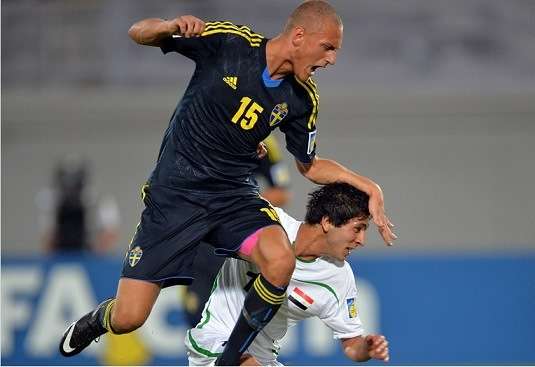 المنتخب السويدي تفوق جسمانيا وبدنيا 