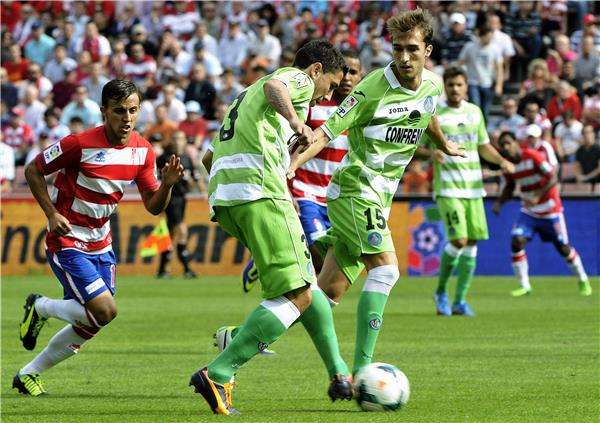 لقطة من المباراة