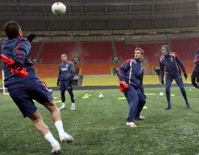 جانب آخر من التدريبات