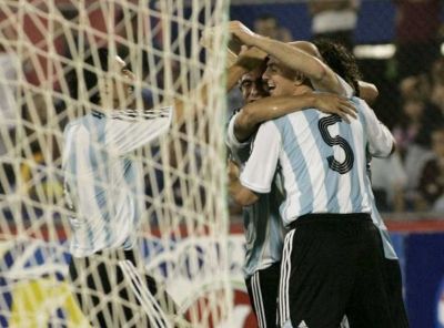 فرحة ارجنتينية تكررت مرتين في مباراة الأمس