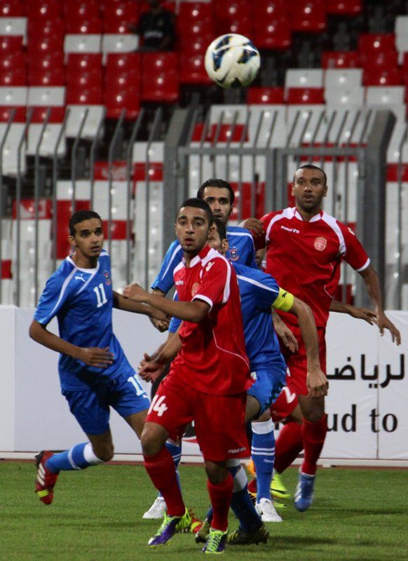 لقطة من المباراة 