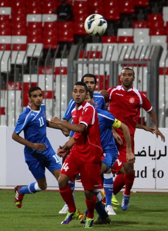 لقطة من المباراة 