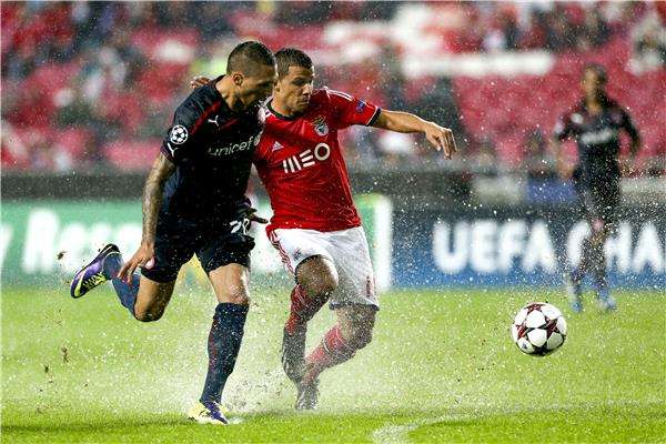 لقطة من المباراة