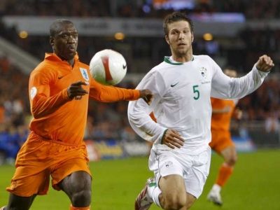 من مباراة هولندا وسلوفينيا