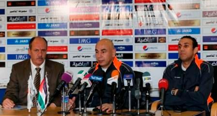 جانب من المؤتمر الصحفي اليوم 
