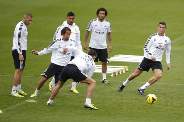 التدريب الأخير للريال قبل كلاسيكو الأرض
