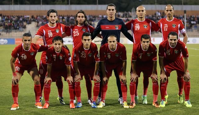 منتخب الأردن بتشكيلته الجديدة التي ظهرت أمام نيجيريا 