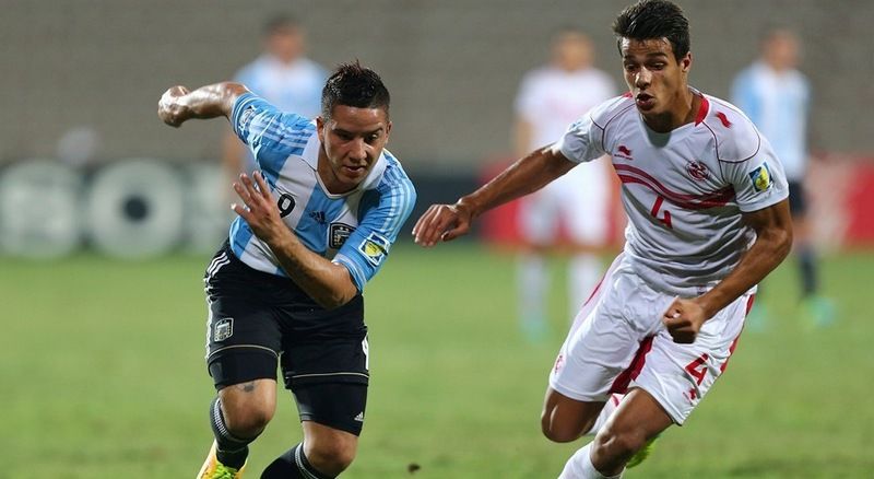 لقطة من آخر مباريات المنتخب التونسي أمام الأرجنتين