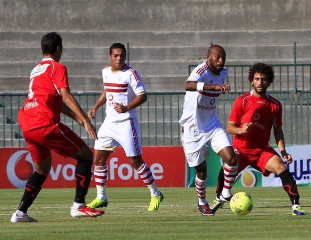 لقاء الزمالك والإنتاج الحربي في كأس مصر