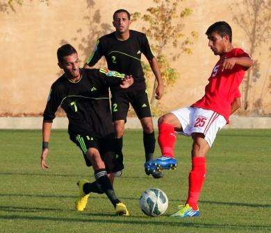 من لقاء البقعة والأهلي اليوم