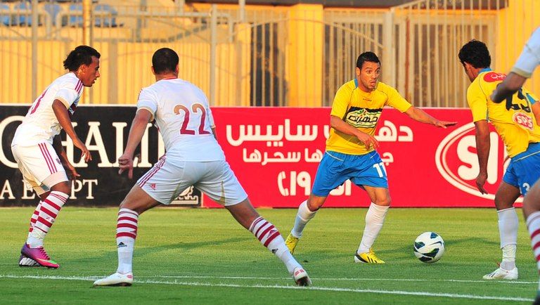 من مواجهة سابقة بين الفريقين 