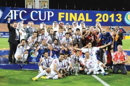 الكويت توج بكأس الاتحاد الآسيوي للمرة الثالثة في تاريخه