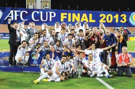 الكويت توج بكأس الاتحاد الآسيوي للمرة الثالثة في تاريخه