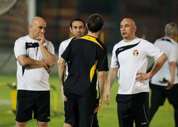 الجهاز الفني لمنتخب الأردن