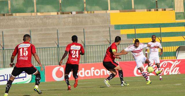 لقطة من المباراة