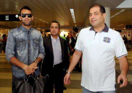 عنتر في مطار رفيق الحريري الدولي اليوم