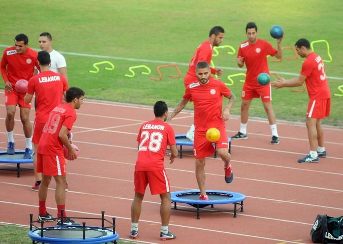 يوسف محمد يشارك في التدريبات