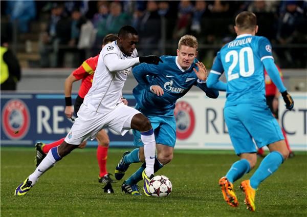 لقطة من المباراة