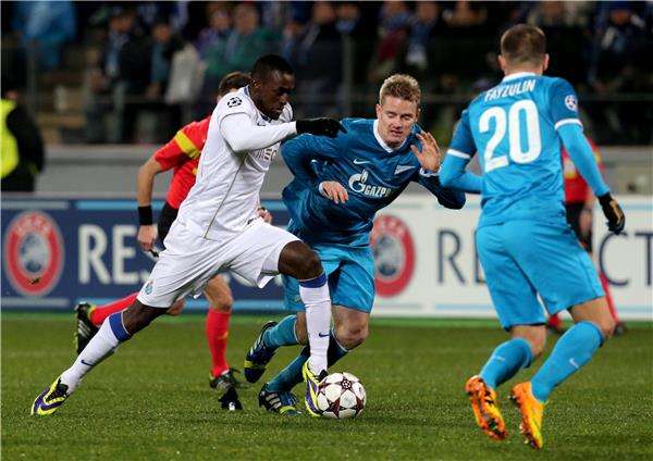 لقطة من المباراة