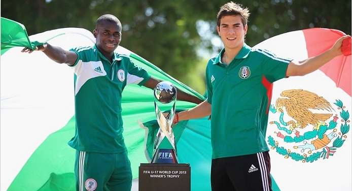 قائدا منتخبا المكسيك ونيجيريا وكأس العالم للناشئين 