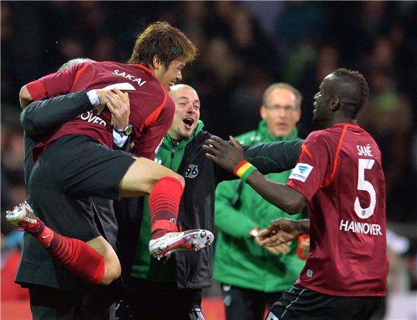 من مباراة سابقة لهانوفر