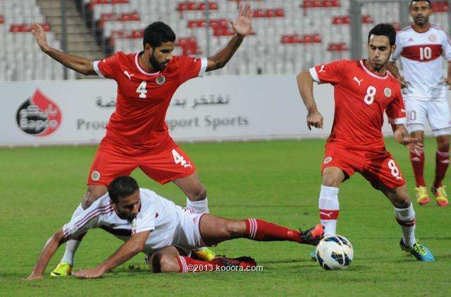 سيدضياء قبل دقائق من اصابته في مباراة البحرين ولبنان اليوم