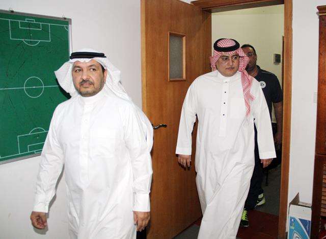 تفقد منشآت الأهلي