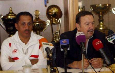 خير وكميخ يتحدثان في المؤتمر الصحفي 