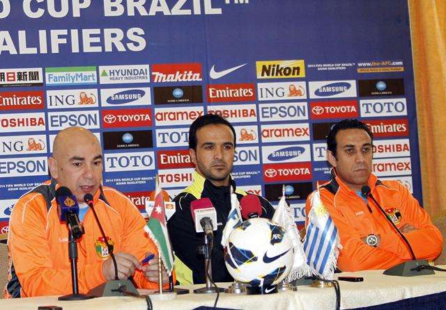 حسام يتحدث في المؤتمر الصحفي