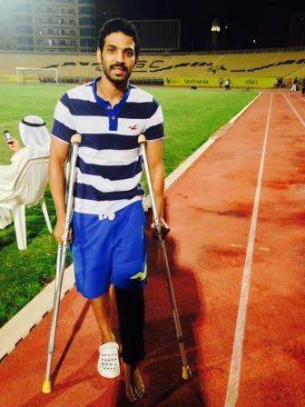 راشد يسعى للتعافي من الرباط الصليبي والغضروف