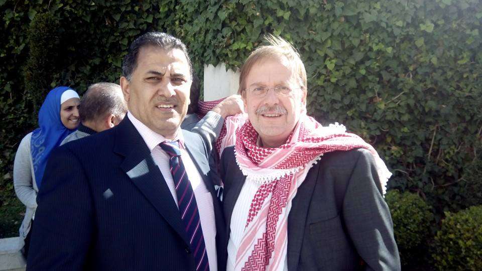 د. راينر كوخ مع عزالدين الكلاوي