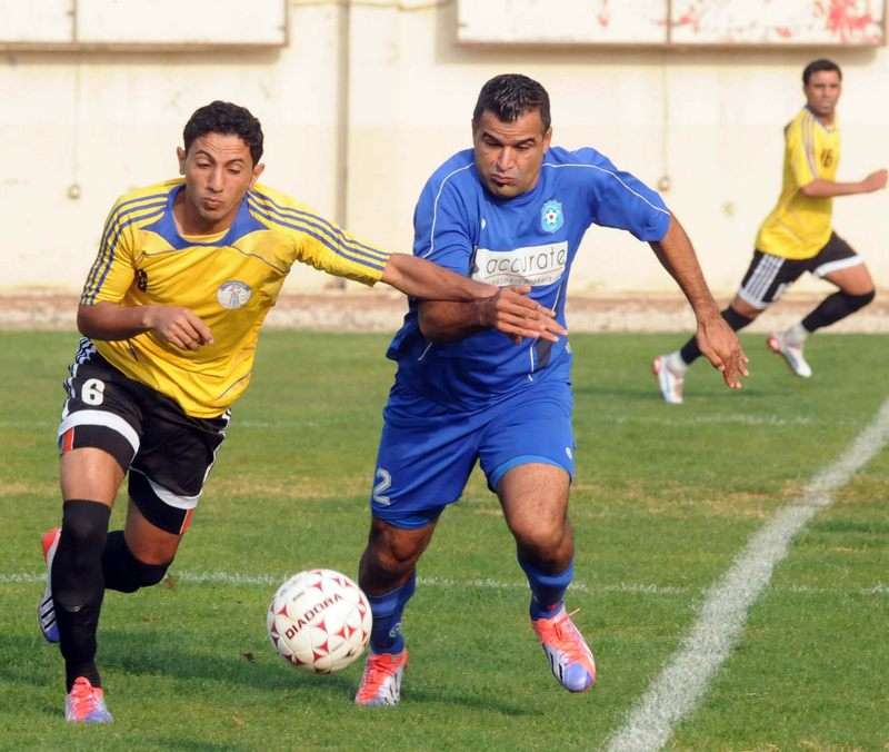 صورة من ودية نفط ميسان وشباب الساحل اليوم