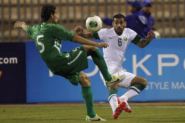 من لقاء العراق والسعودية في نفس التصفيات 