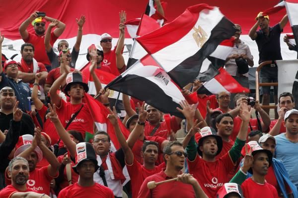 جماهير مصرية حرصت على حضور لقاء الذهاب 
