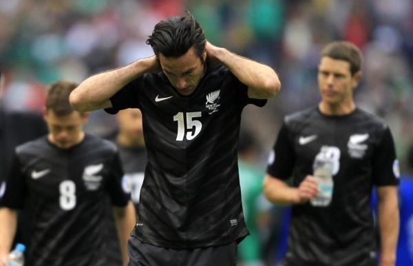 الحسرة على وجوه لاعبي نيوزيلندا