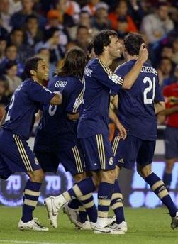 فرحة لاعبي ريال مدريد