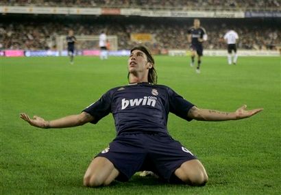 سيرجيو راموس وفرحة كبيرة