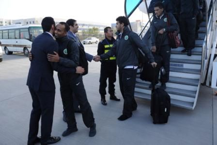 وصول المنتخب السعودي للصين