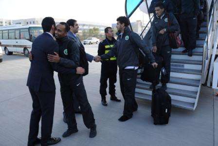 وصول المنتخب السعودي للصين